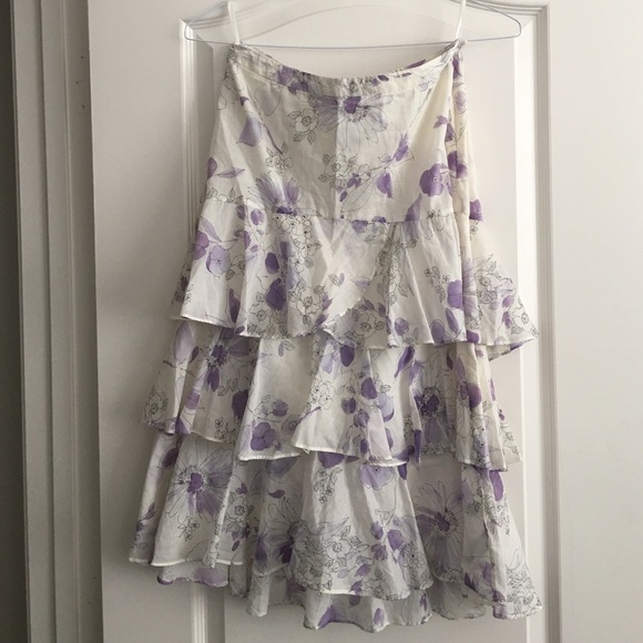 Banana Republic Ruffled Skirt