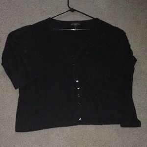 Cynthia Rowley 3/4 sleeve cardigan with bows