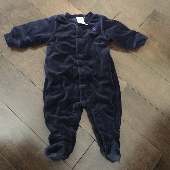 Baby boy thick sweater one piece