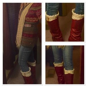 HPx2!Handmade crochet boot cuffs. Orders today