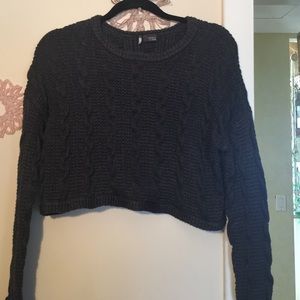 Cropped sweater