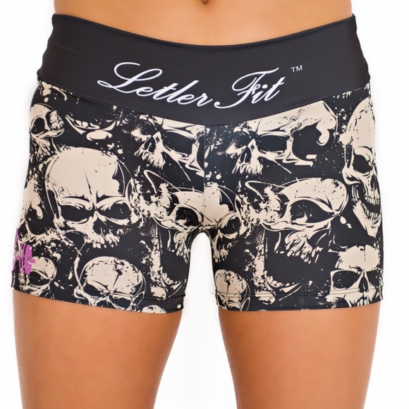 LetlerFit Skull Shorts LAST ONE BLACK FRIDAY