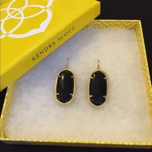 Black Kendra Scott Earrings
