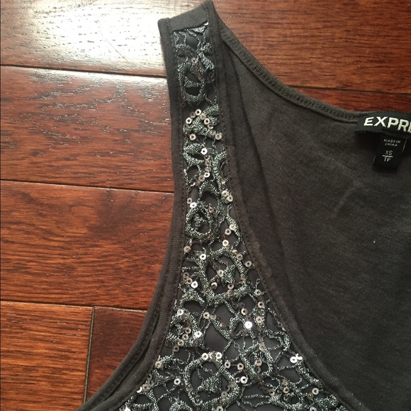 Express Sequined Tank - Picture 3 of 3