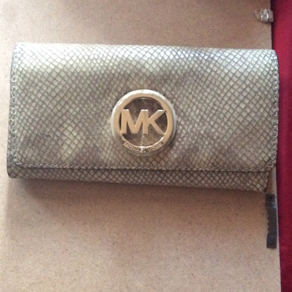 MICHAEL Michael Kors Handbags - Mk wallet snakeskin