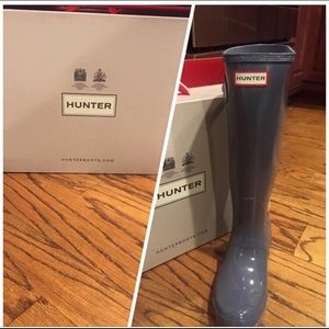 New hunter boots size 7