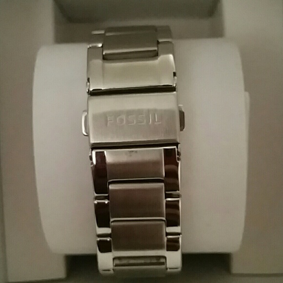 Fossil Watch with Navy