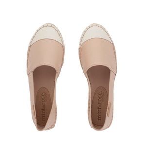 Mint & Rose Espadrilles - Portofino Flat Hielo Ice
