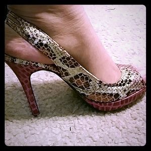 Dollhouse python heels