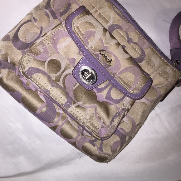 Coach cross body bag