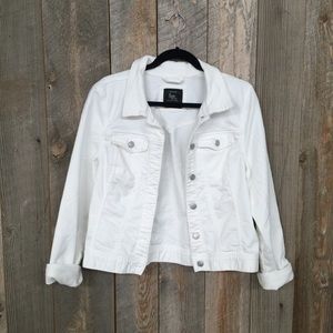 White Denim Jacket
