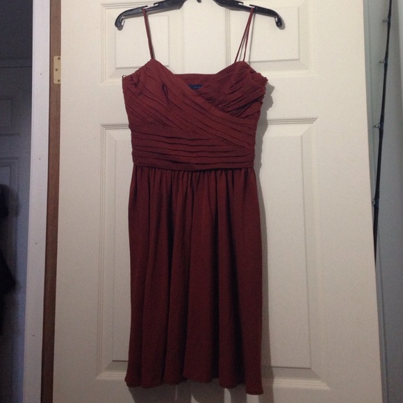 Zara rust dress size S