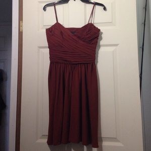 Zara rust dress size S