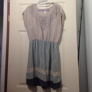 Petticoat alley silk dress size S