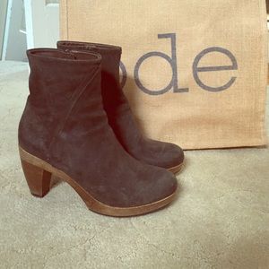 Pair of Coclico Natali Clog Bootie, worn once