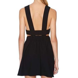 Nastygal black magic dress