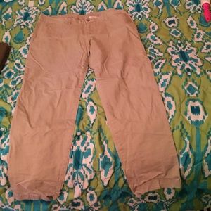 Tan kaki pants. Never worn.