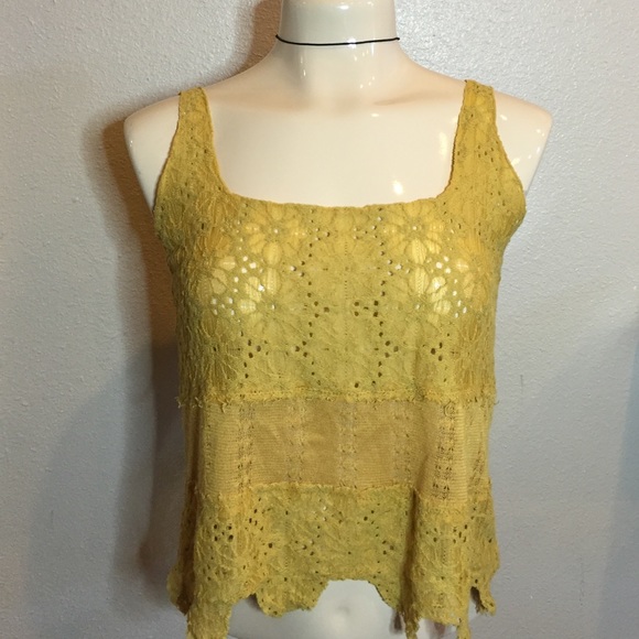 Free People Crotchet Festival Top