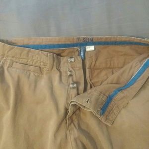 Mens slim pants, chinos