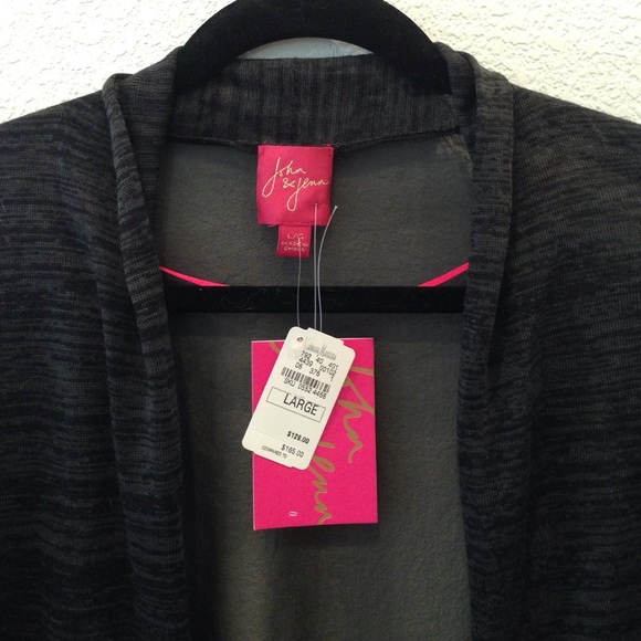 John & Jenn Sheer Back Cardigan - Picture 3 of 4