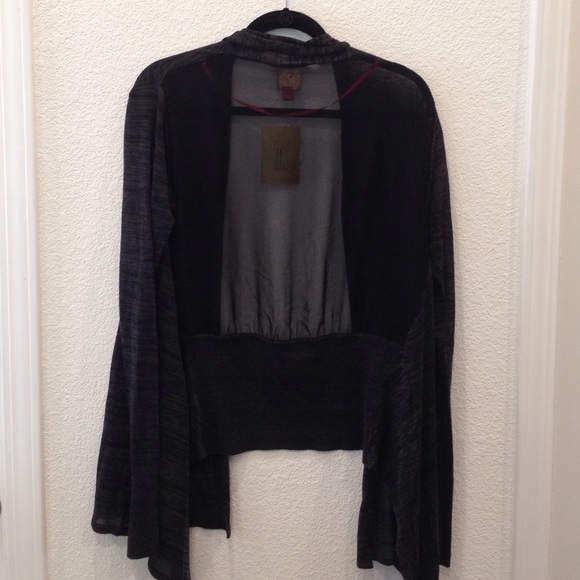 John & Jenn Sheer Back Cardigan - Picture 4 of 4