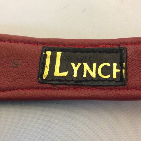 JLYNCH Red Shaped Watersnake Statement Belt - Picture 4 of 4