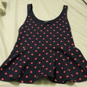 Polka dot Express Top