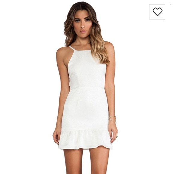 NEW Stone Cold Fox Pistol Dress in White, Sz 1