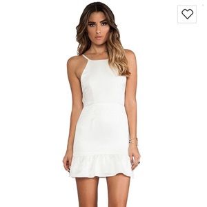 NEW Stone Cold Fox Pistol Dress in White, Sz 1