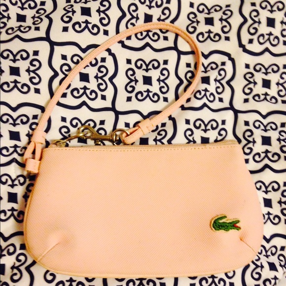 Pink wristlet