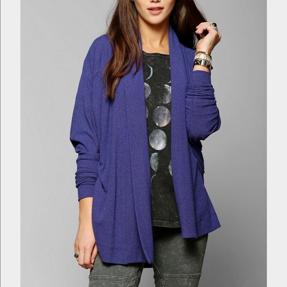 Urban Outfitters Sweaters - Ecote batwing knit cardigan purple xs