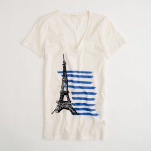 J. Crew Eiffel Tower Tee