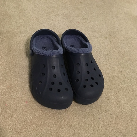 Furry crocs