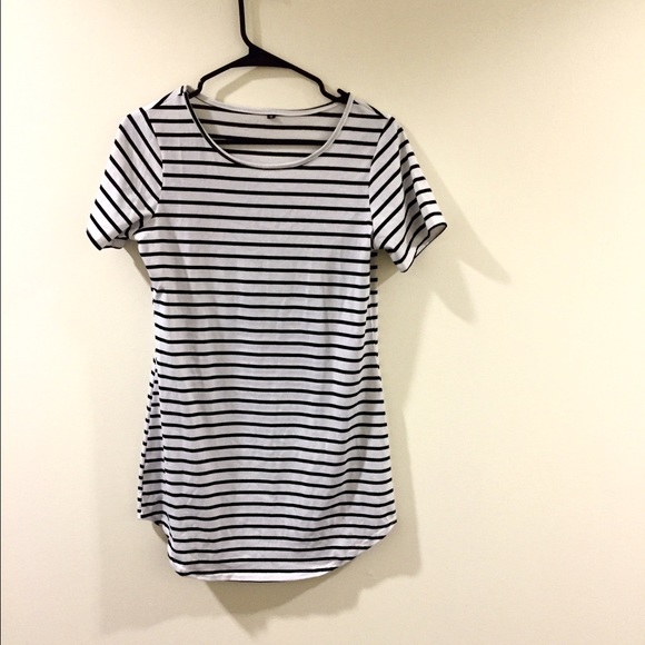 Striped T-shirt Dress