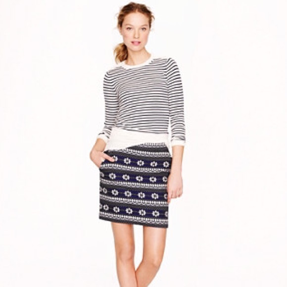 Jcrew Floral Mini Skirt