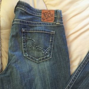 🎉 Big Star Buckle Size 34 Jeans, Gorgeous Color!