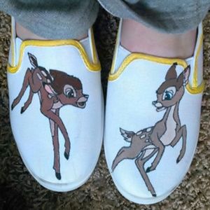 Hand painted shoes