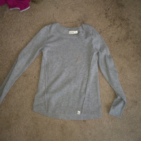 Abercrombie grey sweater