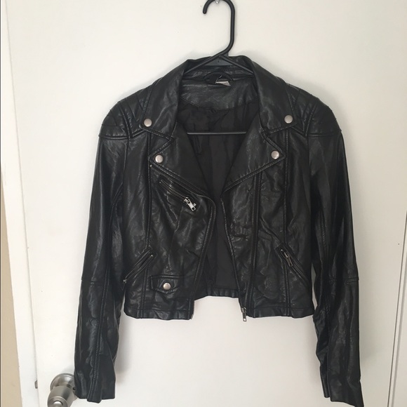 HM Faux Leather Jacket