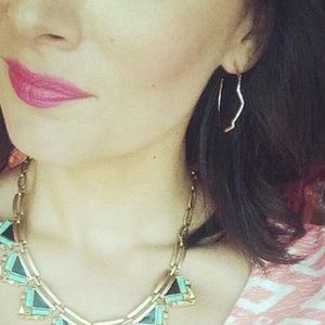 * Stella and Dot * Lightning Hoop earrings