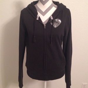 Pink - Black Sequin Jacket