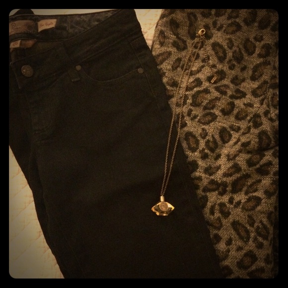 Paige Jeans Black Skinnies