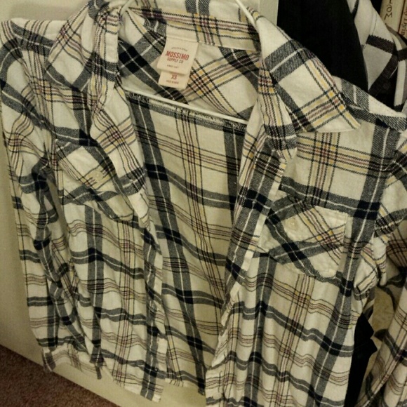 Plaid Button Up Top