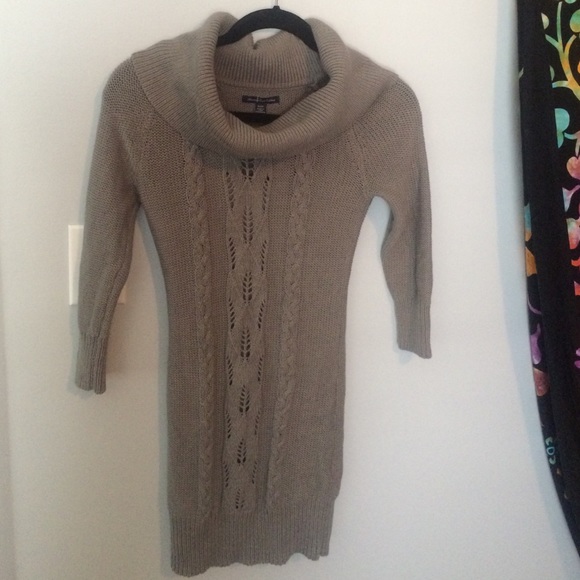 Turtleneck dress