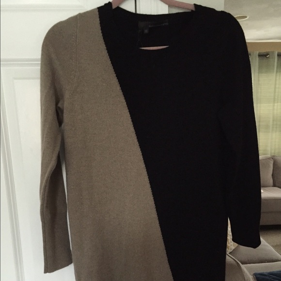 NWT Designer Cashmere Sweater Dress by 360 - Picture 2 of 2
