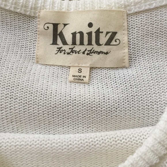 ❌❌SOLD❌❌For Love & Lemons Knitz Aloha Sweater - Picture 4 of 4