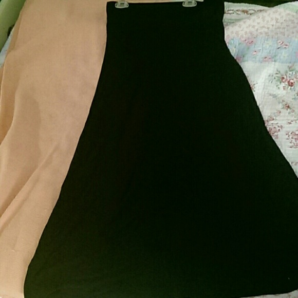Black Maxi Skirt