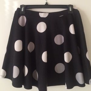 Black Skater Skirt
