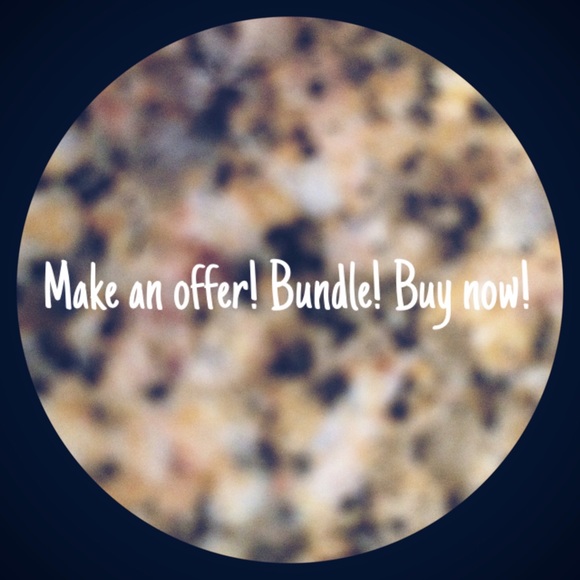 Make an offer! Bundle! Buy now!