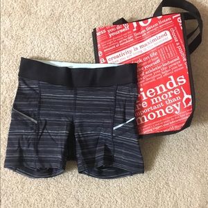 Lululemon What the Sport Shorts (bag included!)